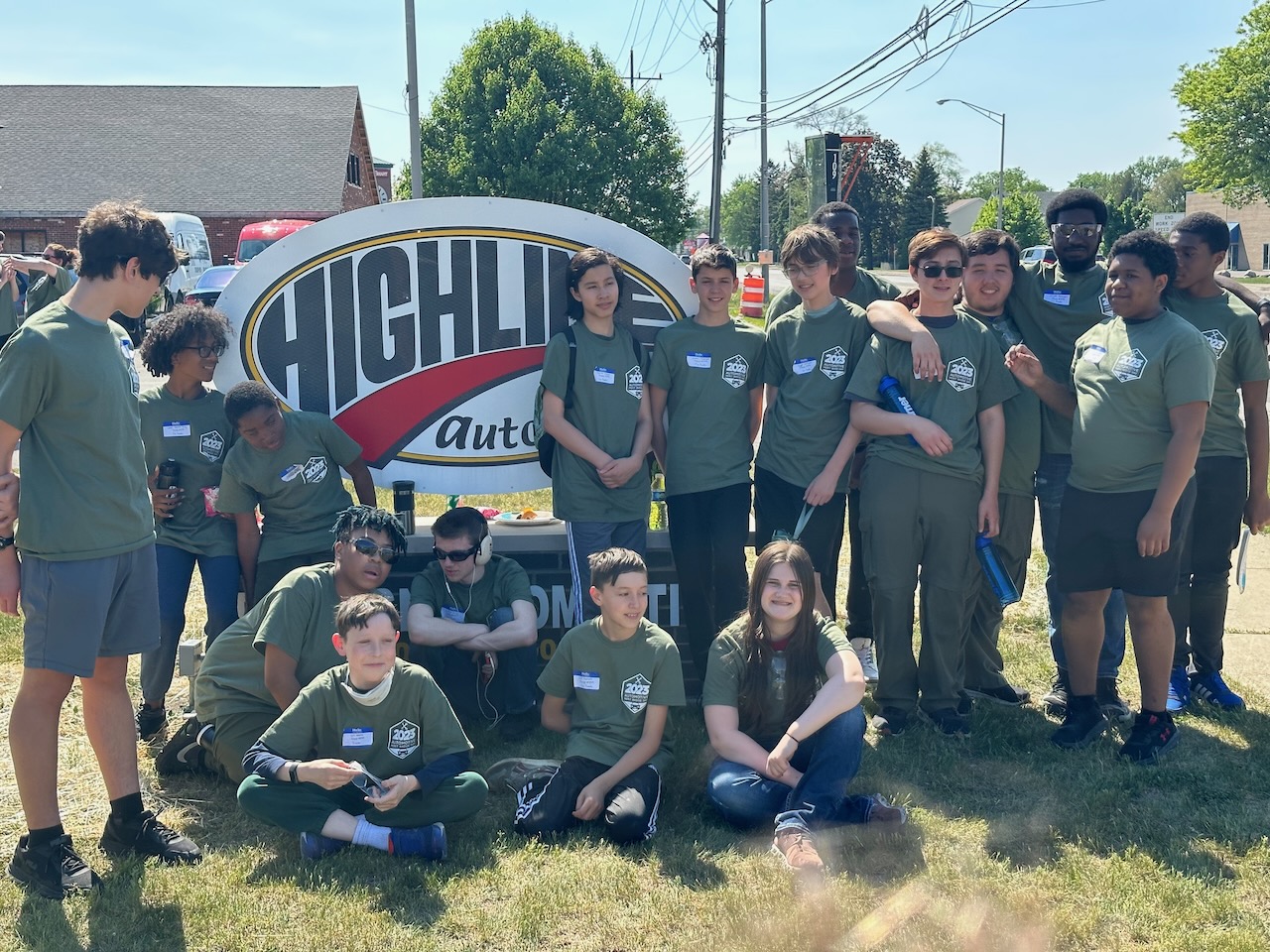 Automotive Merit Badge day Scout Troop 599 Chicago, Illinois